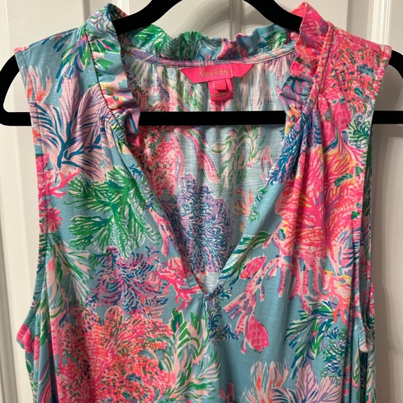 Lilly Pulitzer Multicolor Ruffle Dress - Picture 3 of 7